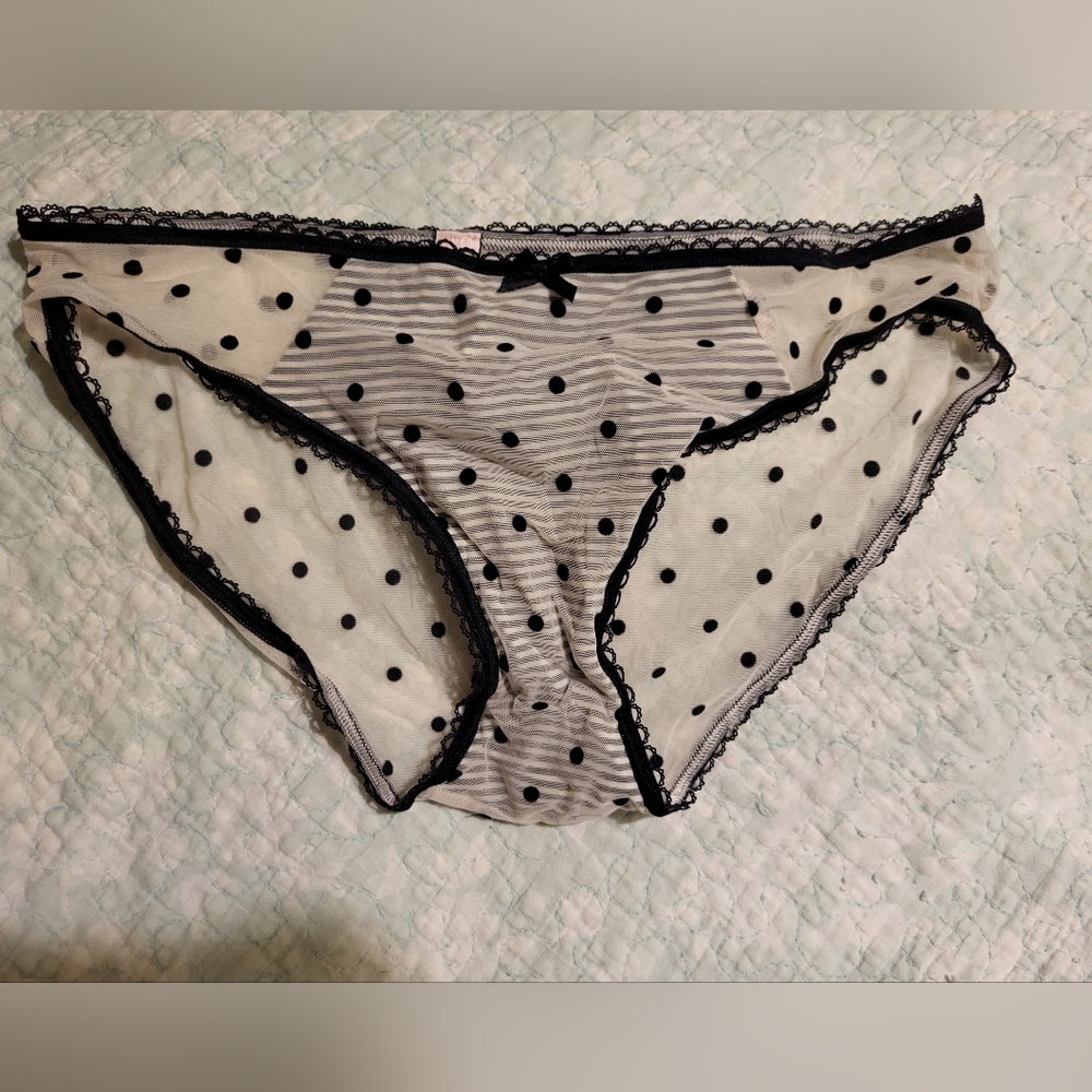VS sheer bikini undies